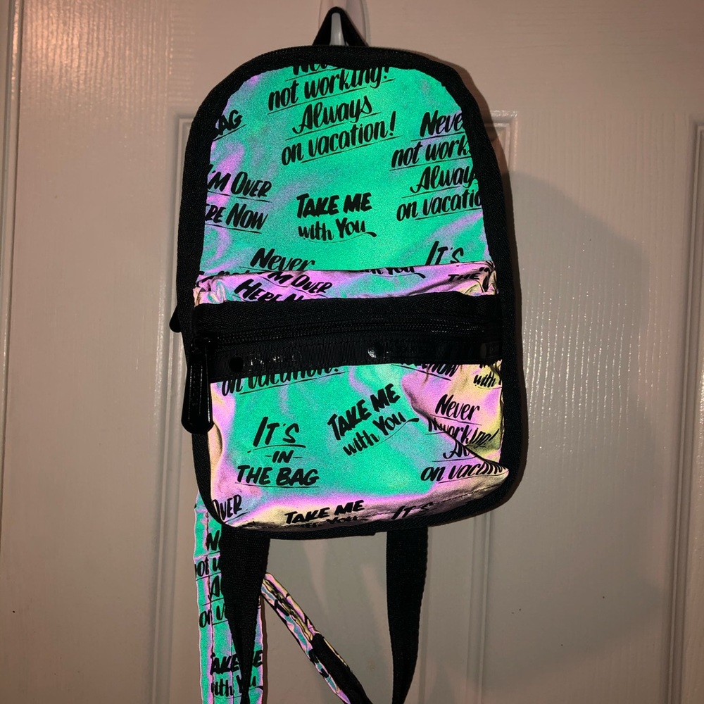 Holographic REFLECTIVE Mini Backpack